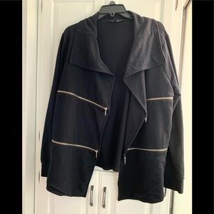 Rock & Republic black zipper jacket XL